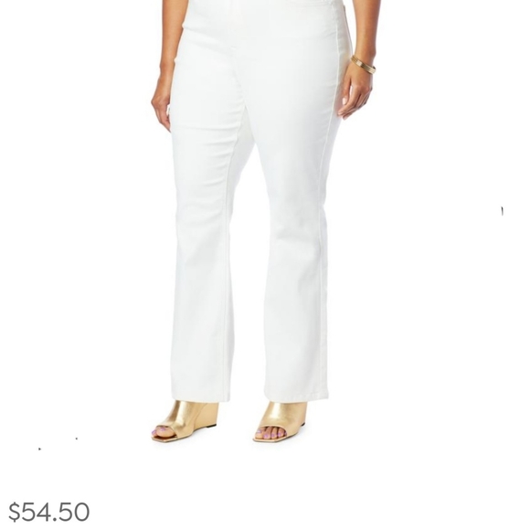 DG2 NWOT WHITE JEANS 16 W - Picture 11 of 12